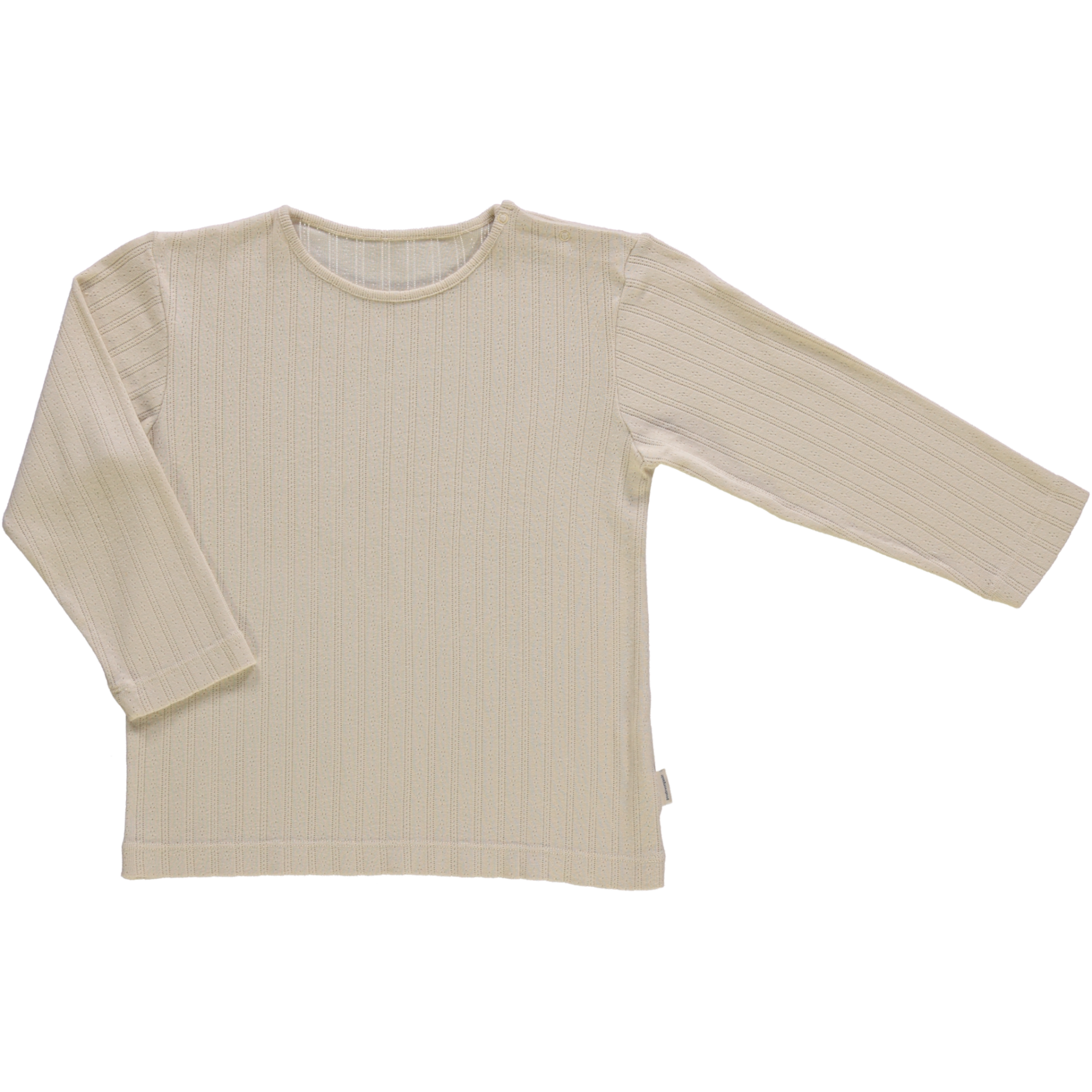 TShirt Olive ML Pointelle Biscotti