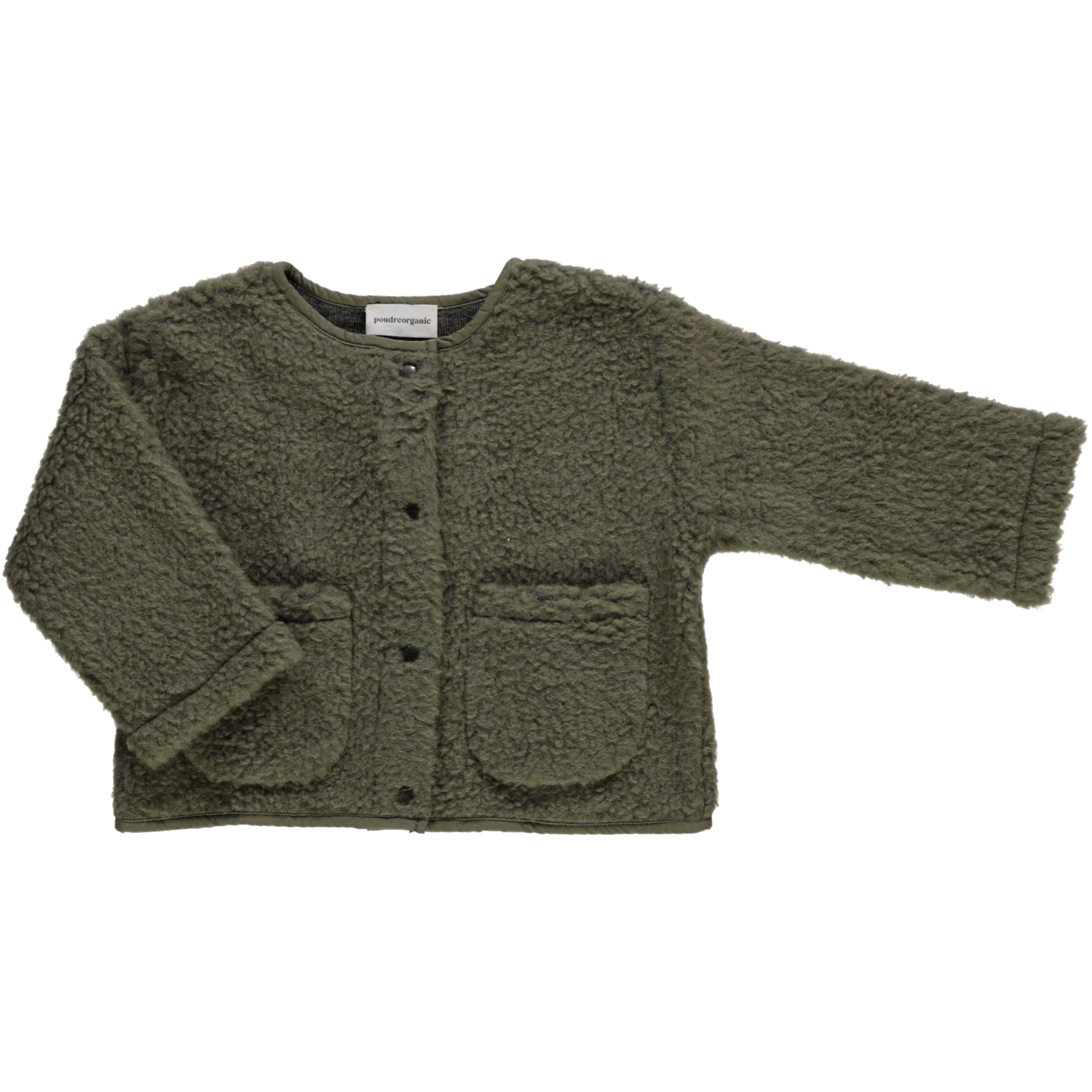 Veste Edelweiss en laine Taupe