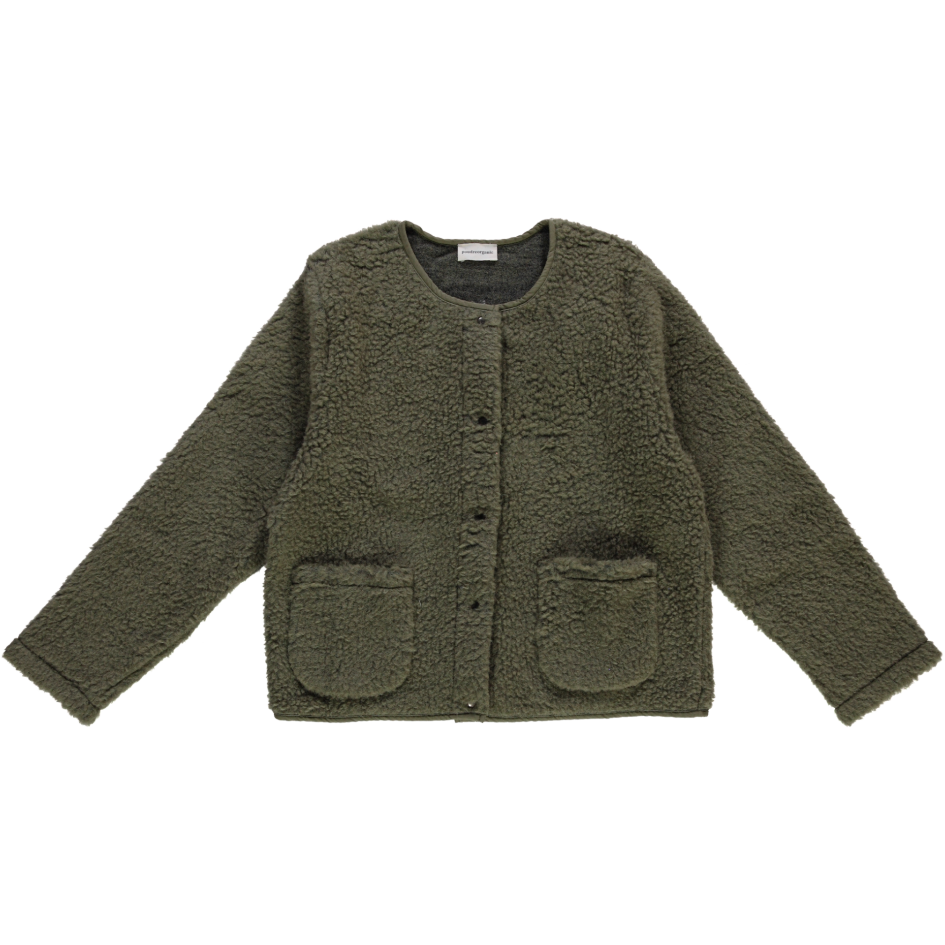 Veste Edelweiss en laine Taupe – Image 2