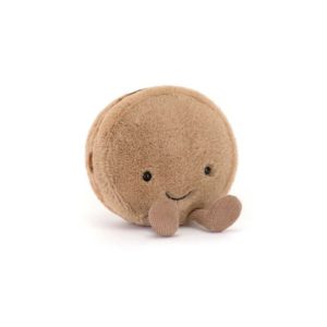 Peluche Amuseables Mona Macaron Chocolat