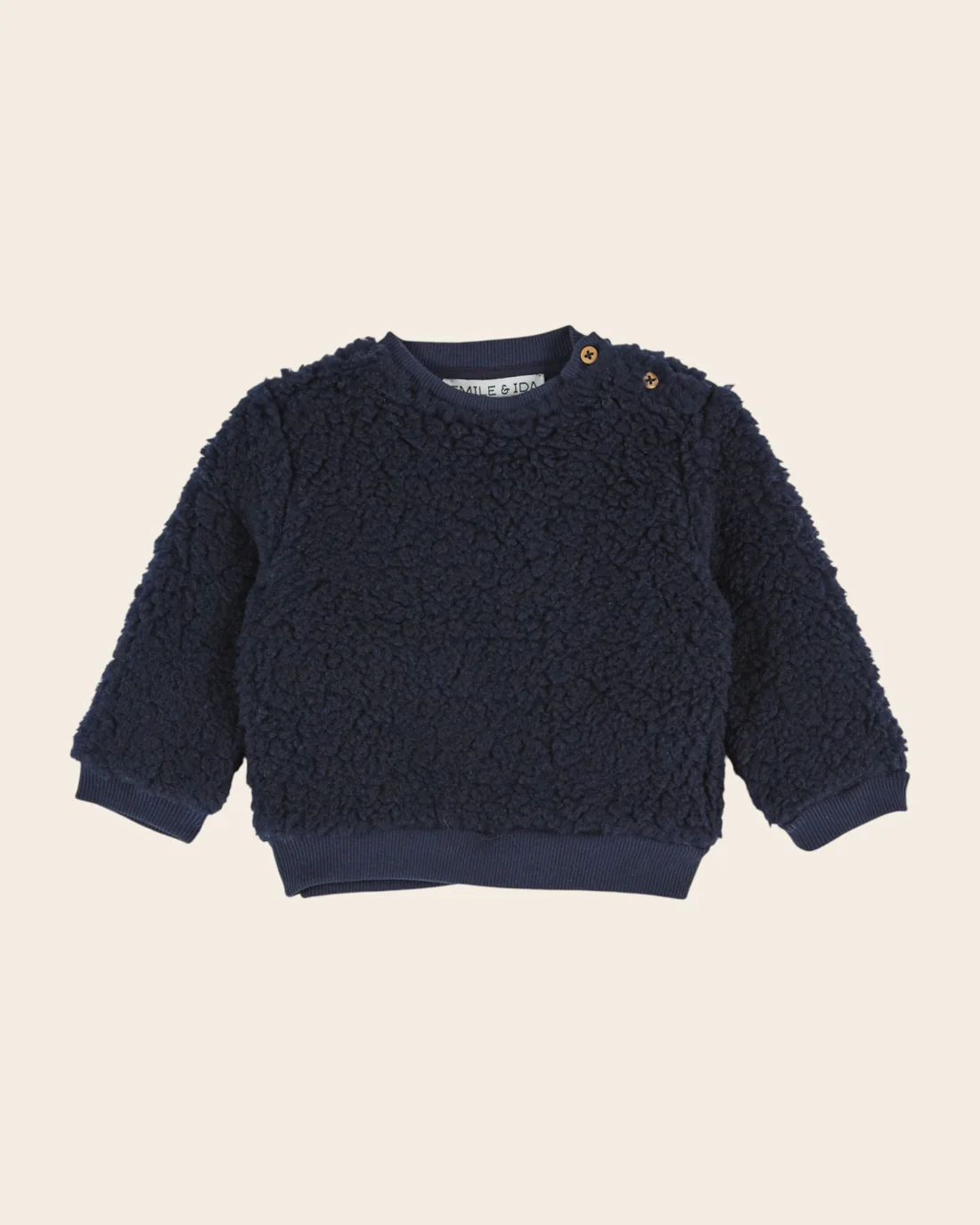 SWEATSHORT BEBE MOUMOUTE BLEU MARINE EMILE ET IDA