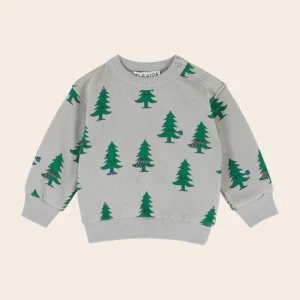 SWEATSHIRT SAPIN GRIS EMILE ET IDA