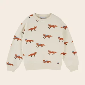 SWEATSHIRT RENARD ECRU EMILE ET IDA