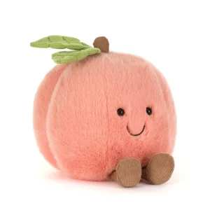 peluche amuseables peach pêche jellycat