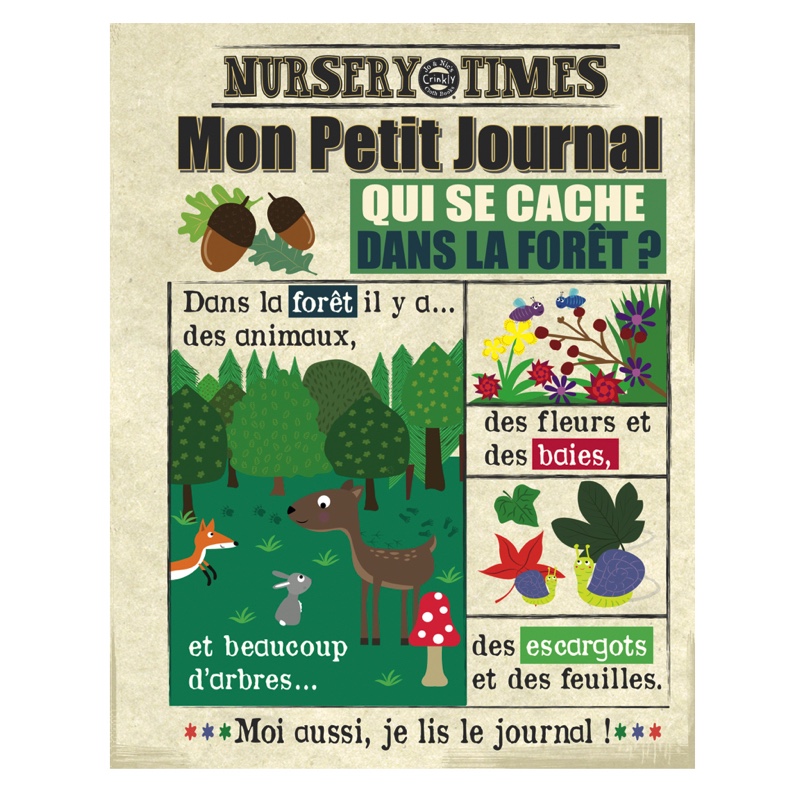 MON PETIT JOURNAL LA FORET POPPIK