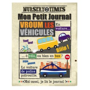 MON PETIT JOURNAL LES VEHICULES POPPIK