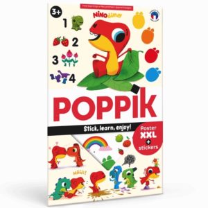 POSTER A STICKER DINO NINO POPPIK