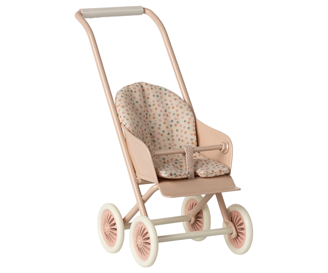 POUSSETTE MAILEG ROSE VINTAGE POUR MICRO