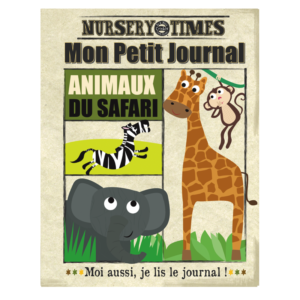 MON PETIT JOURNAL LE SAFARI POPPIK