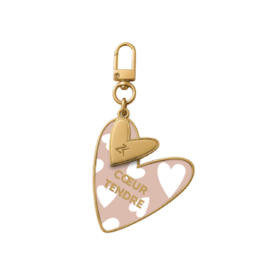 PORTE-CLES COEUR TENDRE ZAKUW