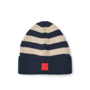 BONNET EZRA RAYURES CLASSIC NAVY LIEWOOD