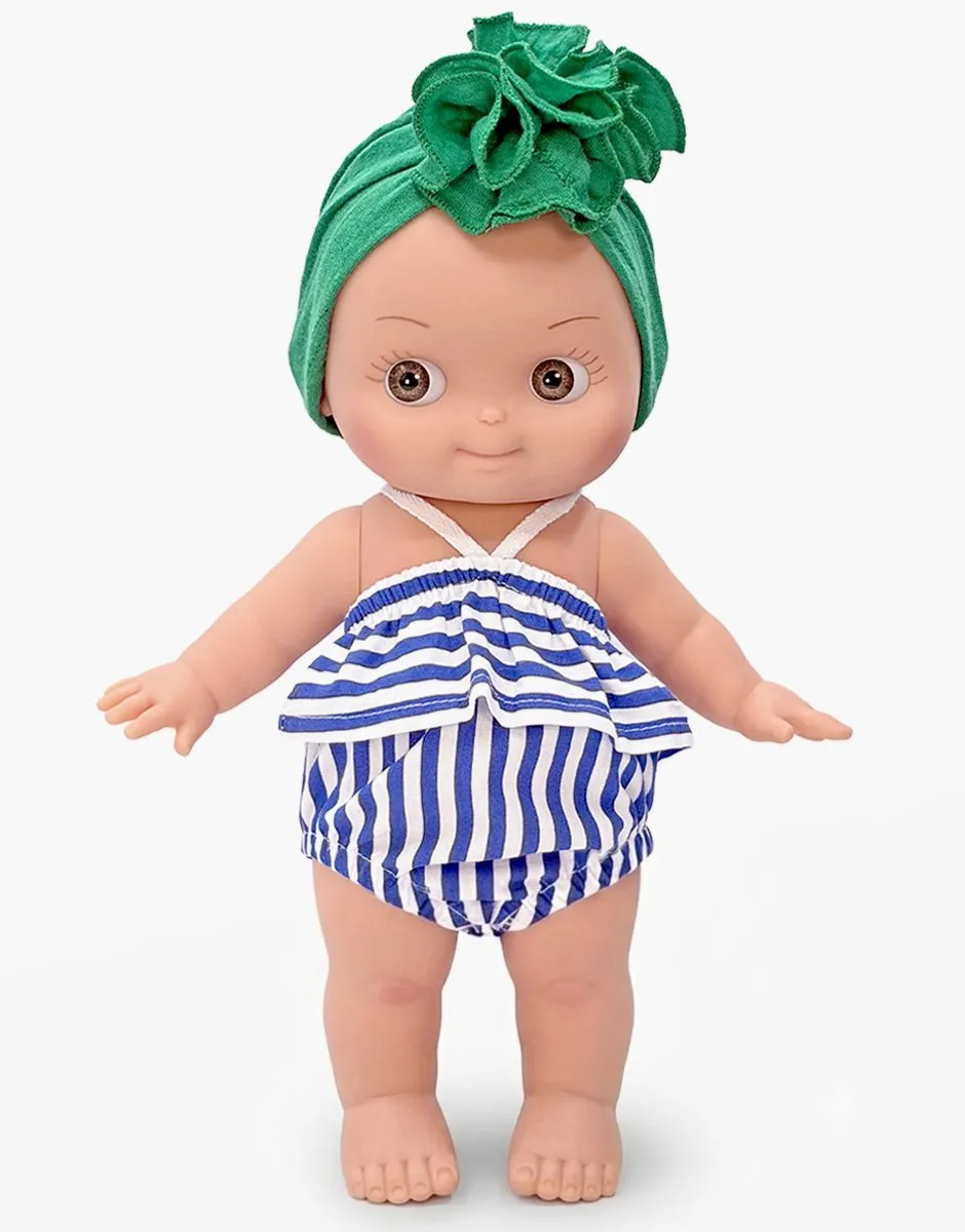 POUPEE NINON MINI PLANCHA A LA PLAGE MINIKANE