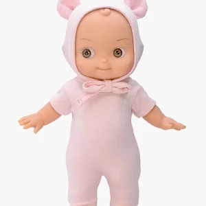 POUPEE NINON ET SA TENUE DE SOURIS ROSE MINI PLANCHE MINIKANE