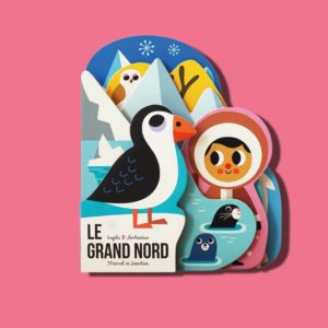 LIVRE IMAGIER TOUT-CARTON LE GRAND NORD MARCEL ET JOACHIM