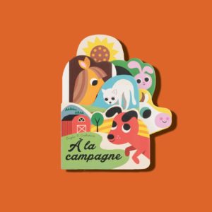 LIVRE IMAGIER TOUT-CARTON A LA CAMPAGNE MARCEL ET JOACHIM