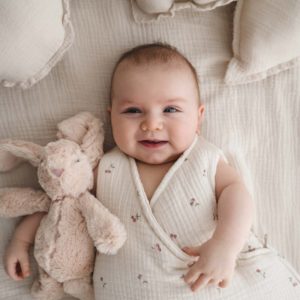 GIGOTEUSE TAILLE 1 CHERRIES BABYSHOWER