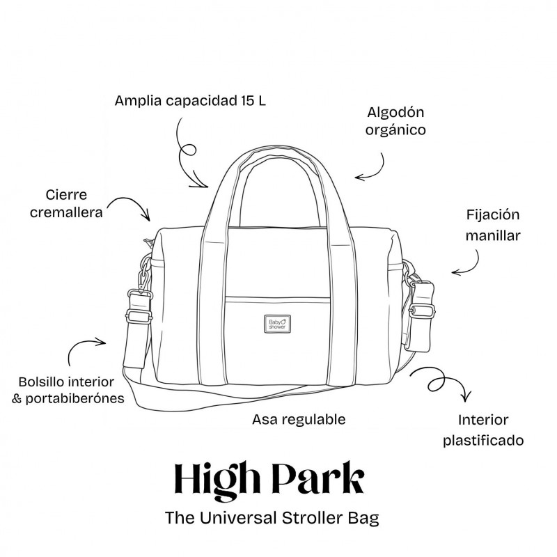 SAC A LANGER HIGH PARK CARAMEL SAILOR BABYSHOWER