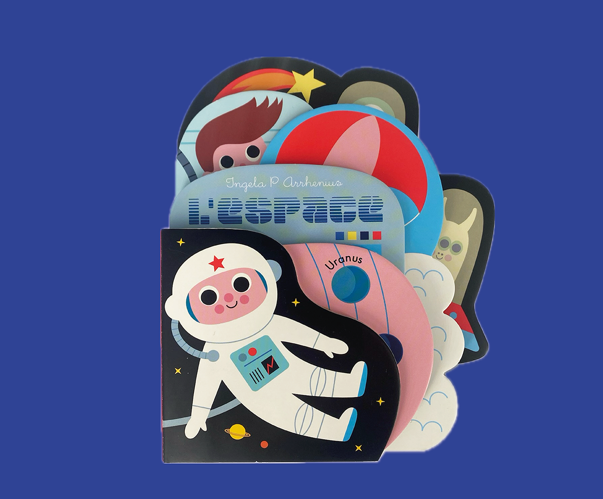 LIVRE IMAGIER TOUT-CARTON L'ESPACE MARCEL ET JOACHIM