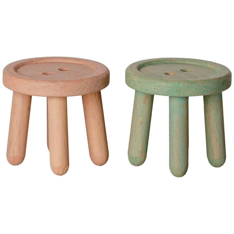 LOT DE 2 TABOURETS POUR SOURIS MAILEG