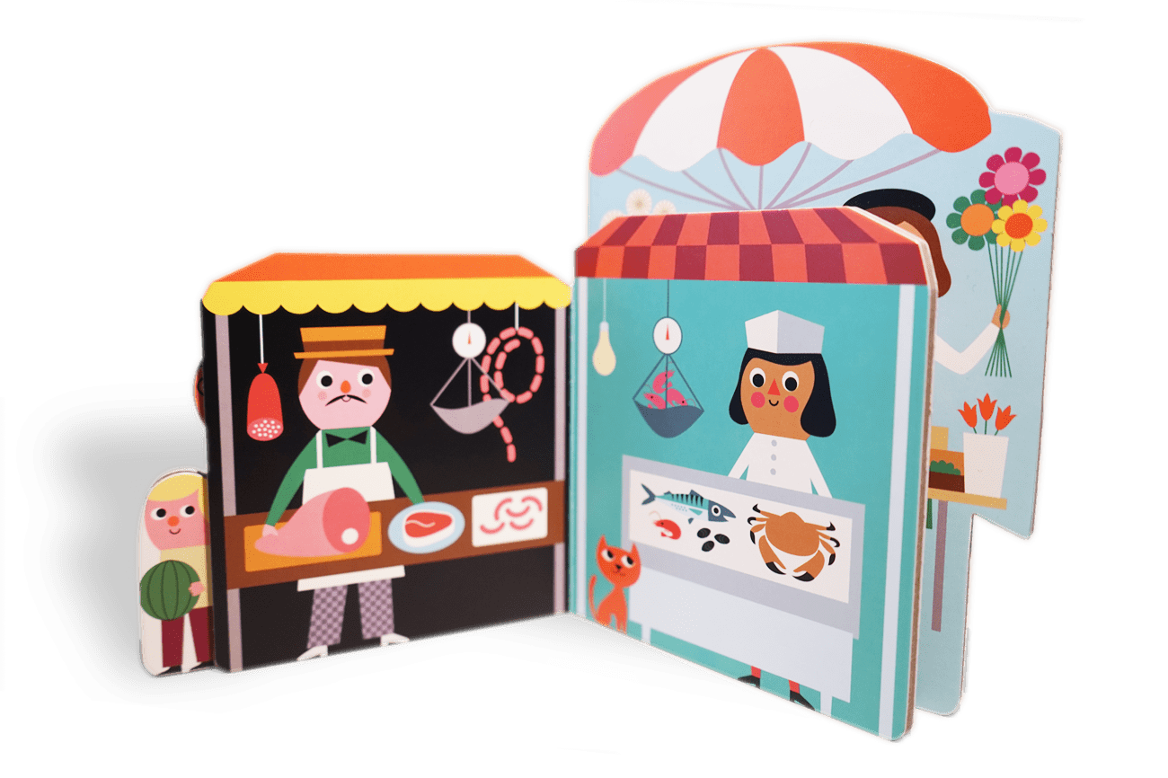 Livre Imagier Bébé Au Marché – Image 2
