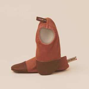 chaussons les petits jerseys camel les pas petits