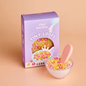 bol de cereales pôur poupée tiny harlow