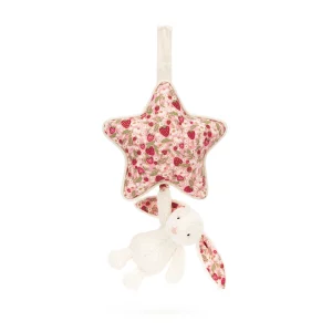 boite musicale lapin blossom cream berry jellycat